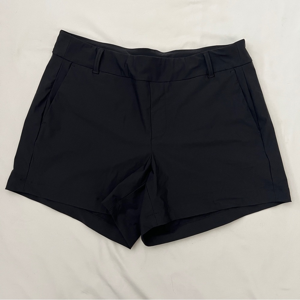 Spanx sunshine shorts Size M Black Nylon Golf - Picture 2 of 5